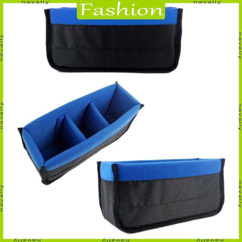 nava Travel Friendly Camera Protection Case Para DSLR SLR Inserções Ajustáveis
