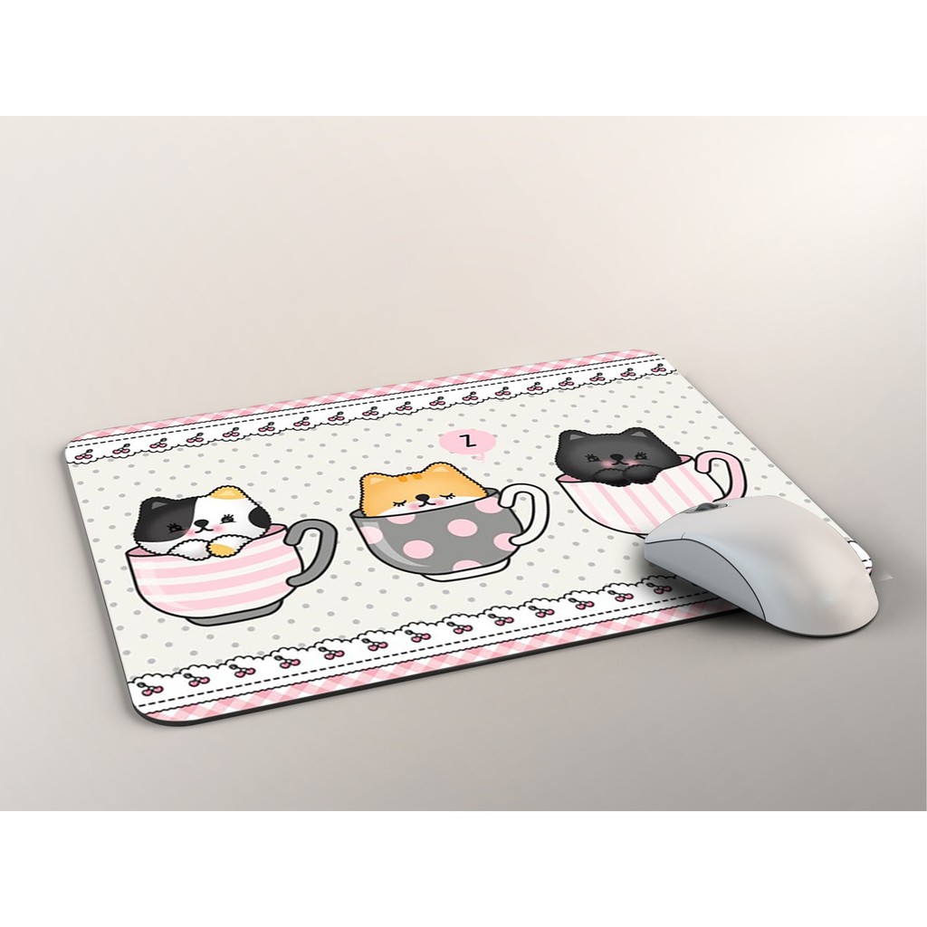 Mouse Pad Gatinhos #07