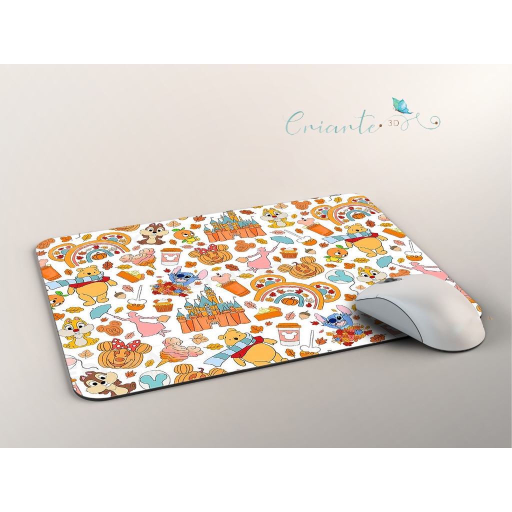 Mouse Pad Pooh e Mickey