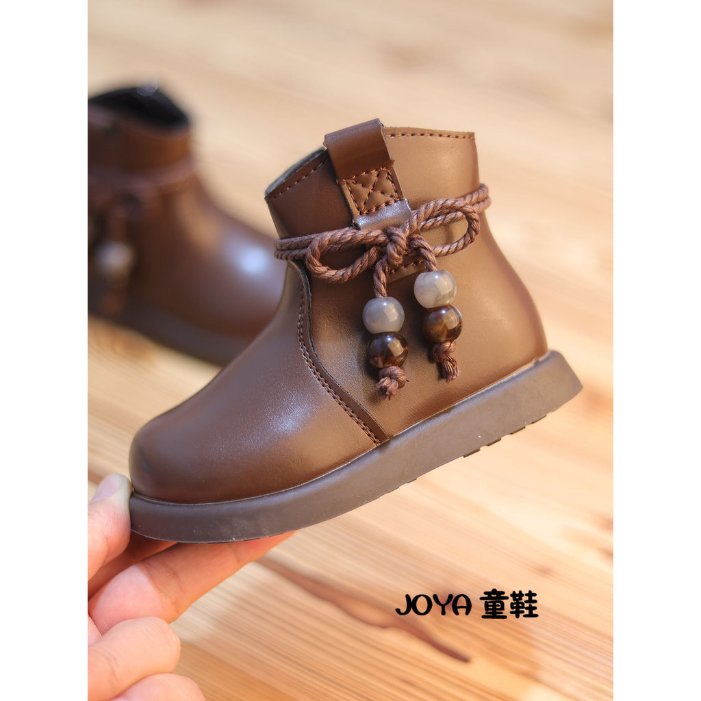 Botas de bebê meninas 2-3-4-6-9 anos de idade outono inverno versão coreana meninas botas de princesa Martin botas de be