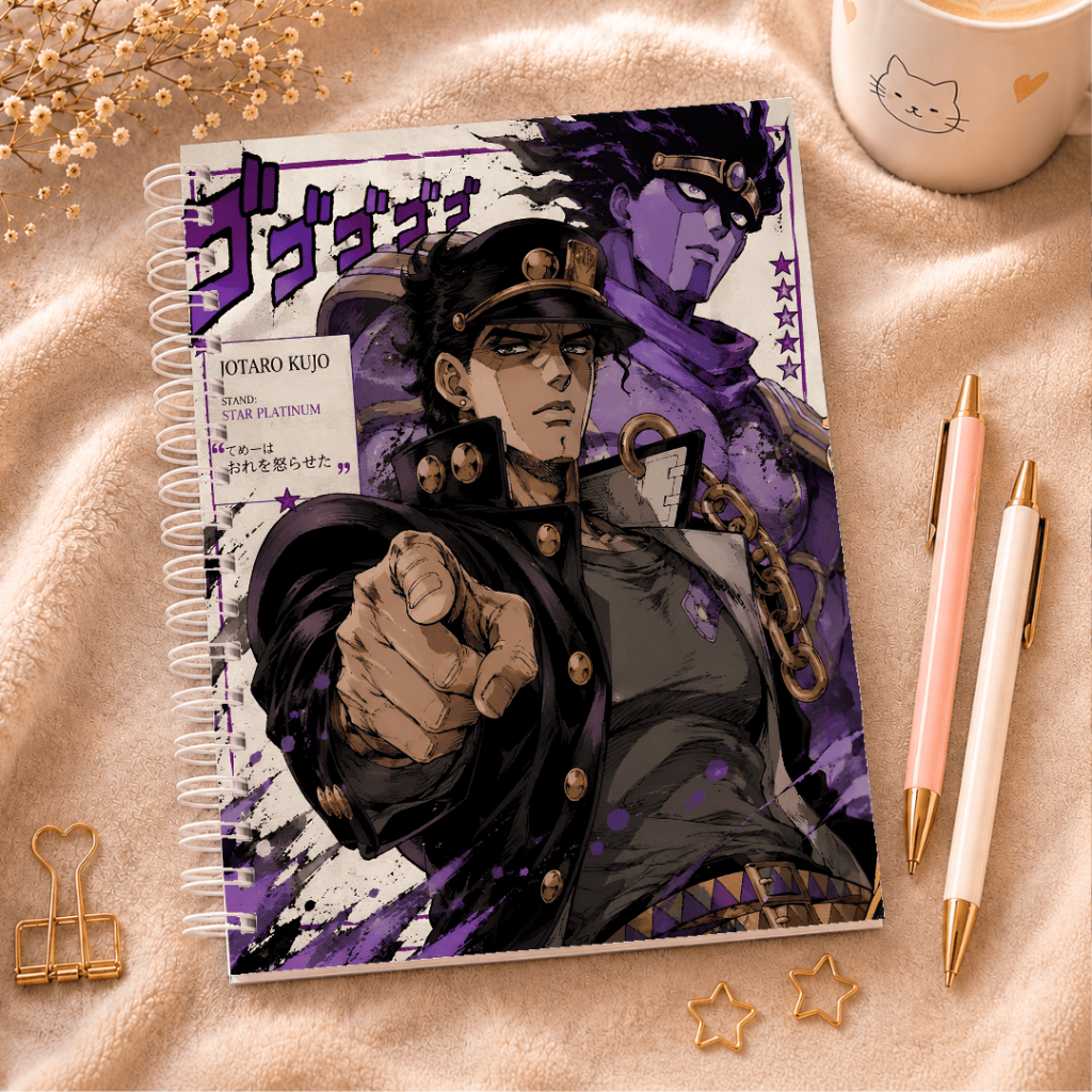 Sketchbook JoJo's Bizarre Adventure de Desenho Capa Flexível 260g A5 Desenho Aquarela 90g 180g 240g 300g