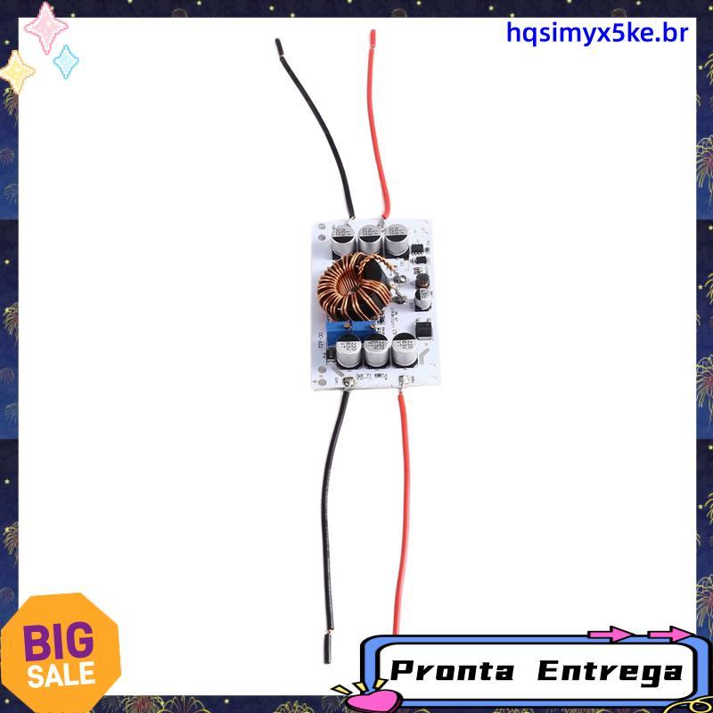 Transformador De Fonte De Alimentação 600W DC-Step Up Boost Converter Module 12V 24V 36V 48V 10V-60V Para 12V 10A