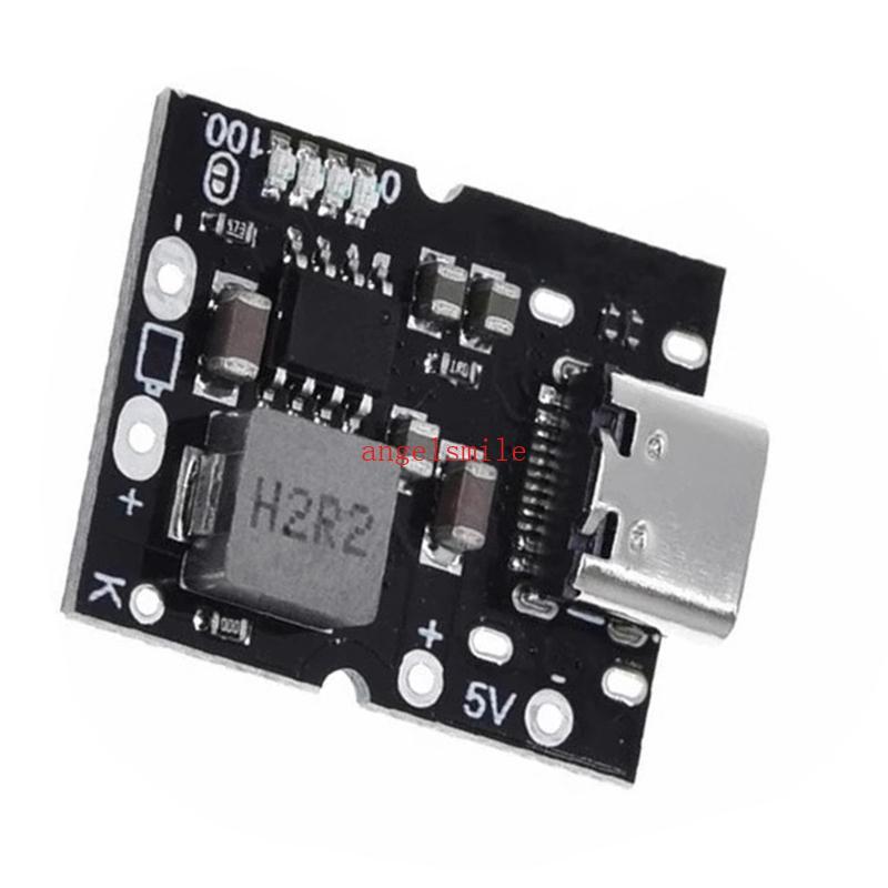 Placa Proteções Carregamento Precisions Boosts Converter Step Up Power Module Para Type C Descarga Mod