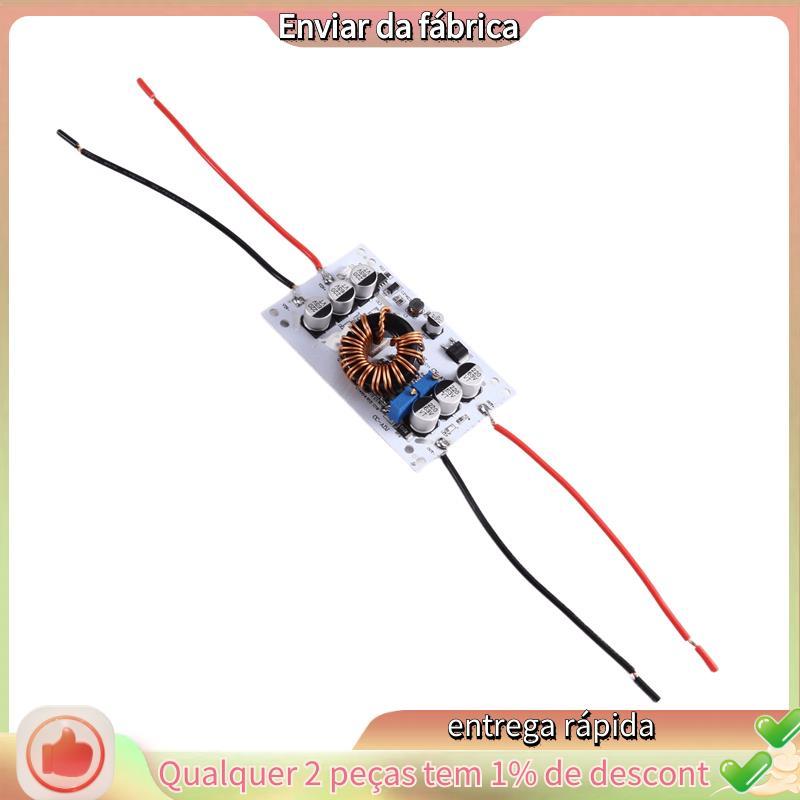 Transformador De Fonte De Alimentação 600W DC-Step Up Boost Converter Module 12V 24V 36V 48V 10V-60V Para 12V 10A