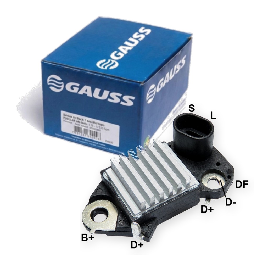 Regulador Voltagem Tensão 454, Model GA947 Original Gauss