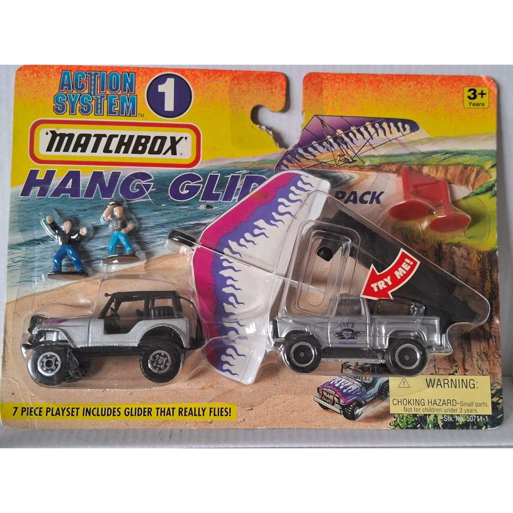 Matchbox pickup Ford Flareside Hang Glider Pack  Action System loose