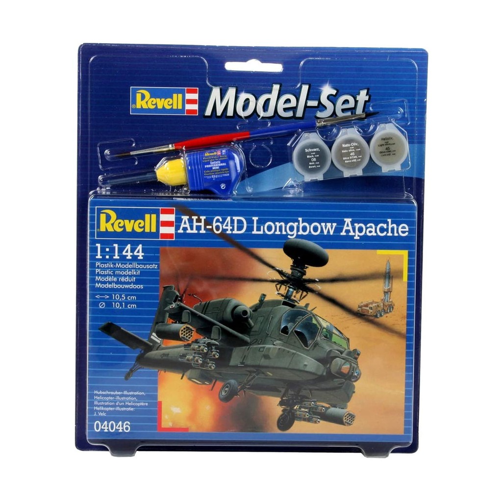 Model-Set AH-64D Longbow Apache - 1/144 - Revell 64046