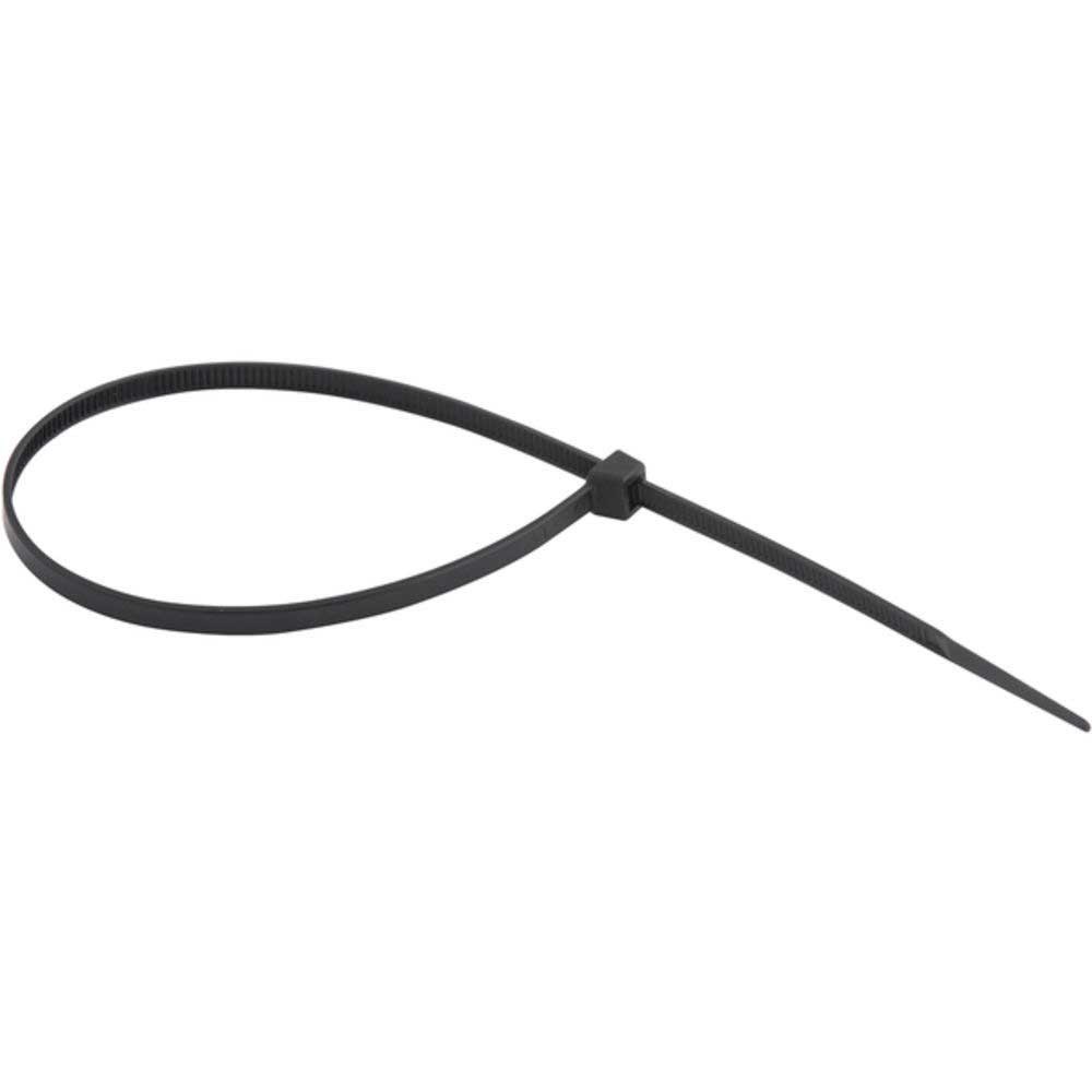 Pacote C/ 100 Pcs Abracadeira Nylon Preta 200 X 4,8mm Nove54 - 28.09.020.048