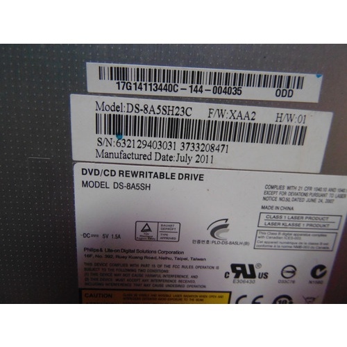 Gravador E Leitor De Cd Dvd Sata P Asus K43u Ds-8a5sh 9368