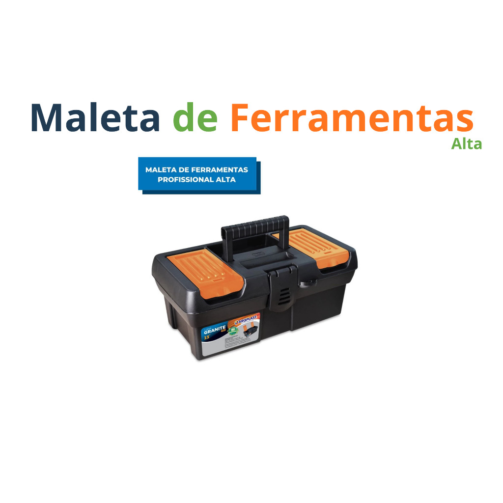 Maleta Caixa de Ferramentas Granite Pro Alta 13