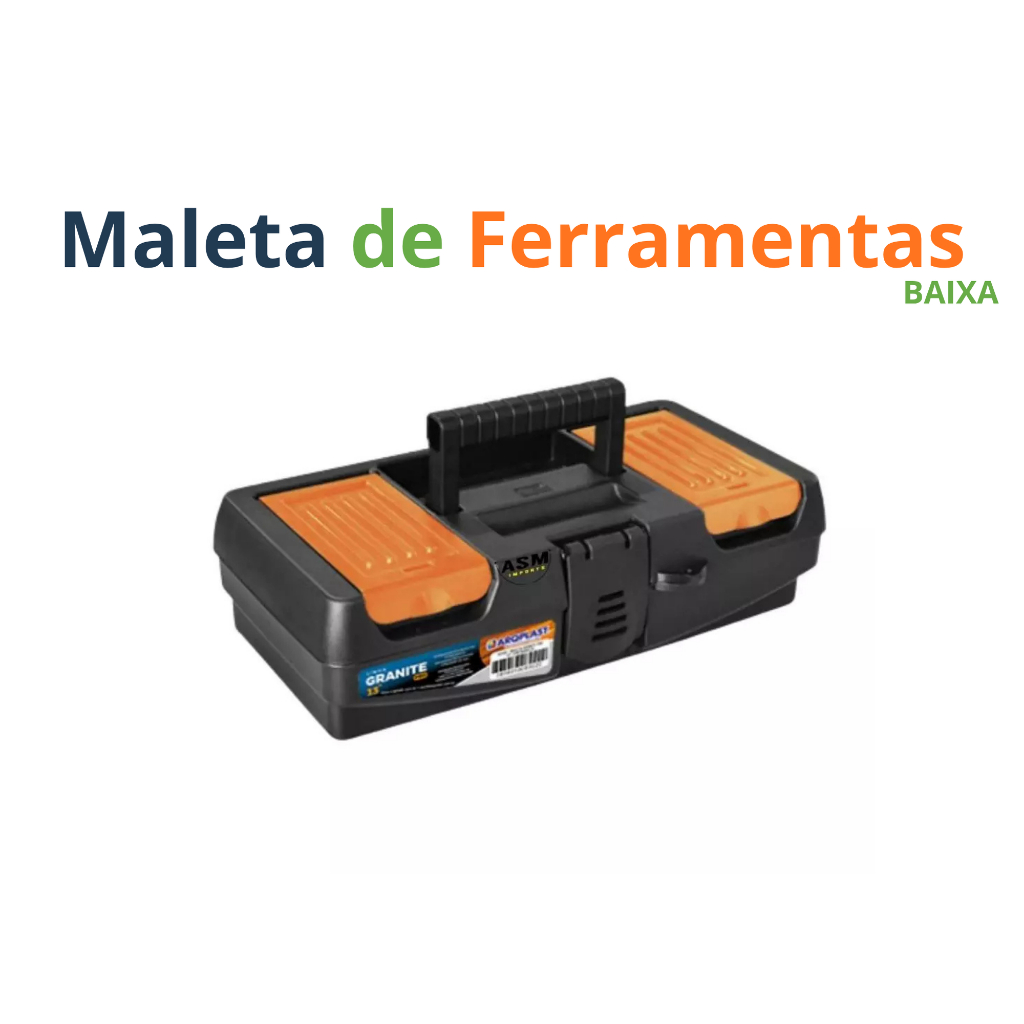 Maleta Caixa de Ferramentas Granite Pro Baixa 13