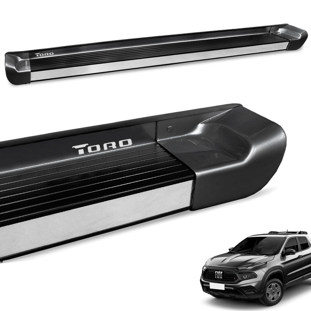 Estribo Lateral Toro 2016 a 2025 Granite Crystal Personalizado