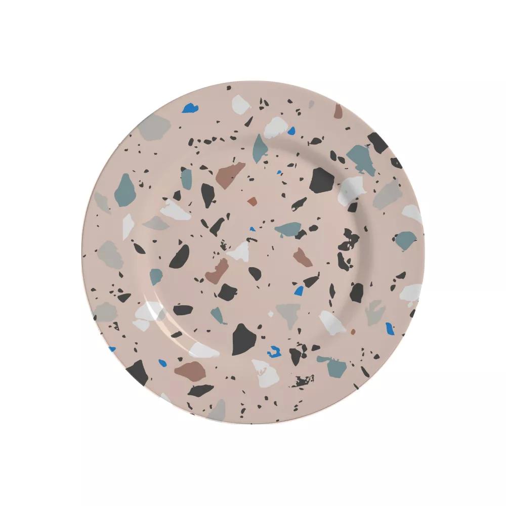 Conjunto com 6 Pratos de Sobremesa Granite Ø21cm