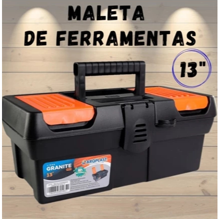 Maleta De Ferramentas Granite reforcada pratica Pro Alta 13