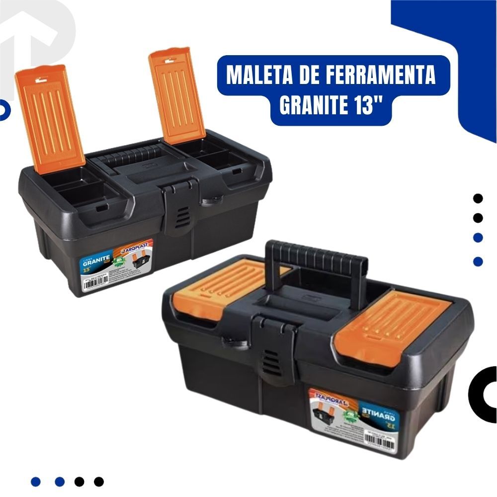 Maleta de Ferramentas Reforçada Granite 13