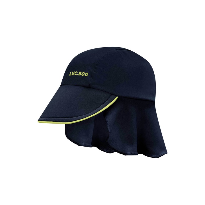 Chapéu Moda Praia Infantil Em Malha UV Dry Com Proteção Solar UV 50+ Piscina Verão LucBoo