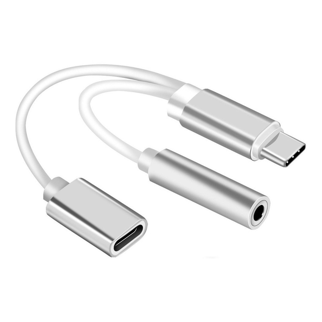 USB-C X 3.5MM HEADPHONE + CHARGING 2 / 1 FOR HUAWEI P20 PRO