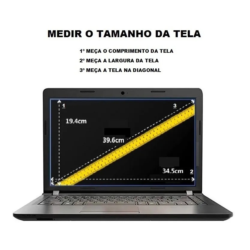 Película De Proteção Tela Notebook e Touchpad