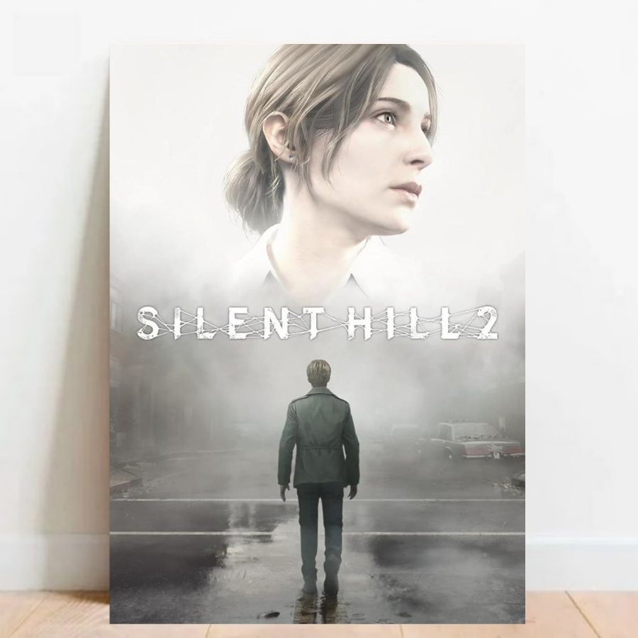 Quadro Placas Decorativas Poster geek Silent Hill Video Games 09