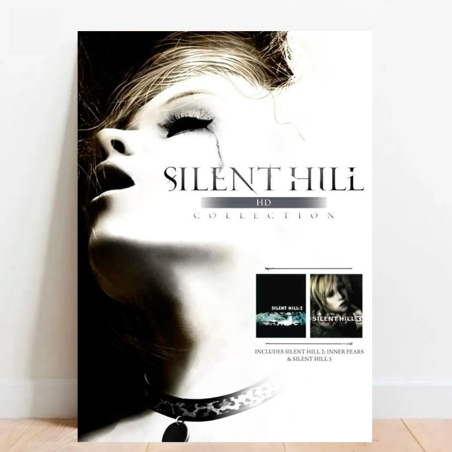 Quadro Placas Decorativas Poster geek Silent Hill Video Games 01