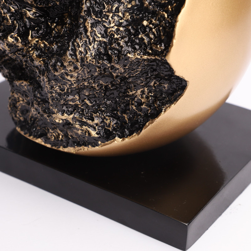 5YFR New Chinese-style resin anti-copper ball starry sculpture, a decorative piece Sales office model room soft furnishi