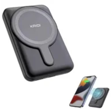 Mini Power Bank Kaidi KNC-8885 5000mAh Magnético Wireless 20W