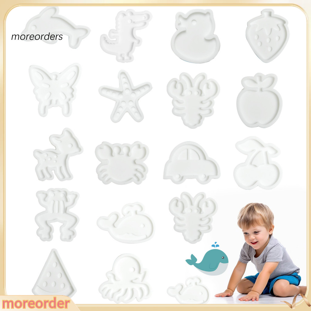 Water Elf Toy Mold Diy Gel Pet Maker Kids Animal Fruit Shape Craft Handmade Slime Resin Kit Birthday Gift for Boys Girls