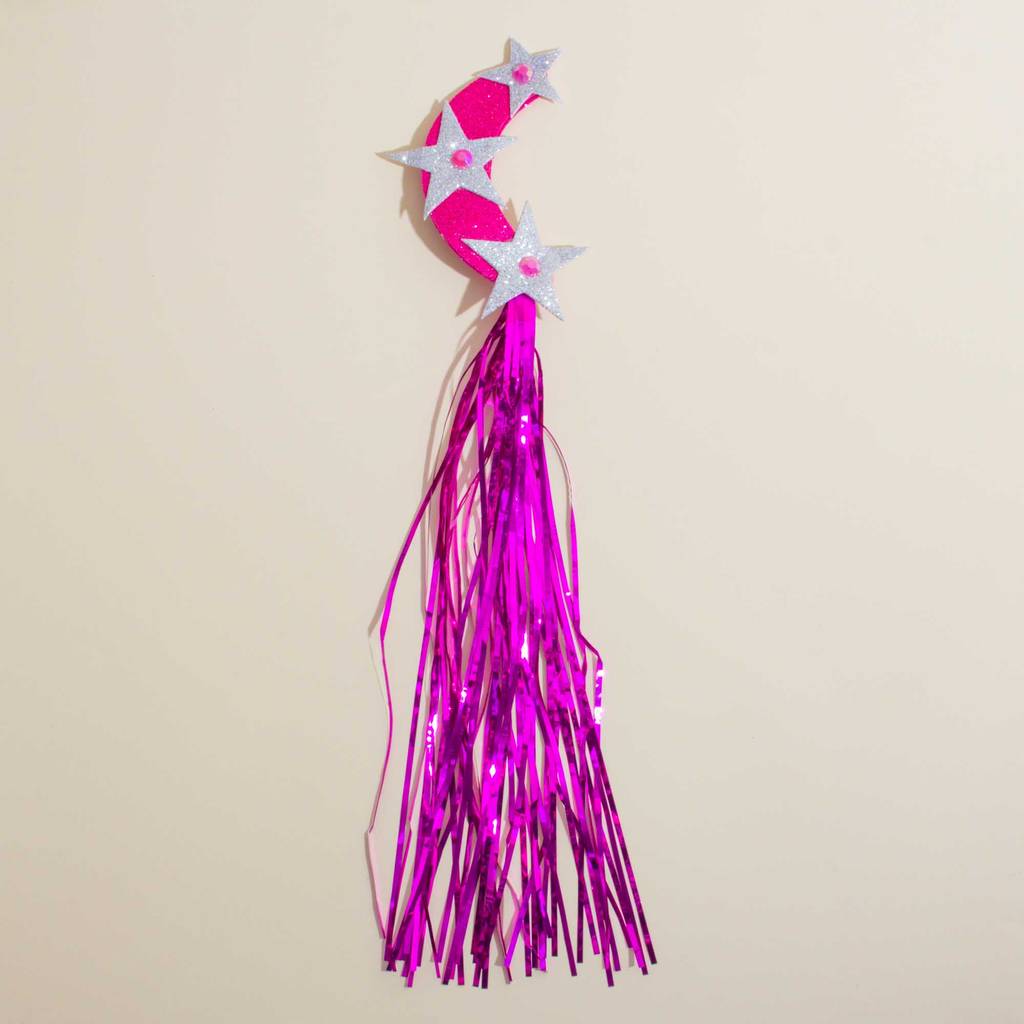 Presilha Ear Cuff Carnaval Com 3 Estrelas E Fitilhos  -