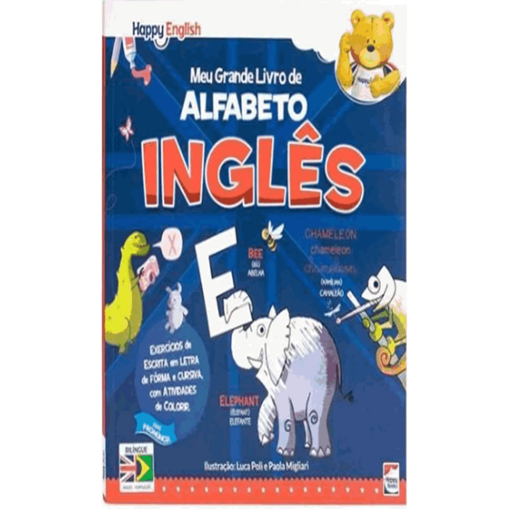 HAPPY ENGLISH MEU GRANDE LIVRO DO ALFABETO EM INGLÊS