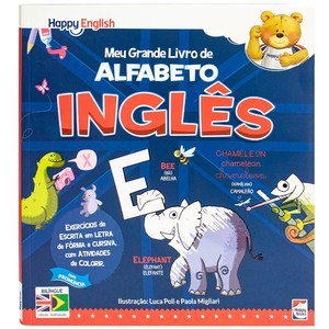 Happy English Meu grande livro do Alfabeto em INGLÊS   (loja 156 Piracicaba)