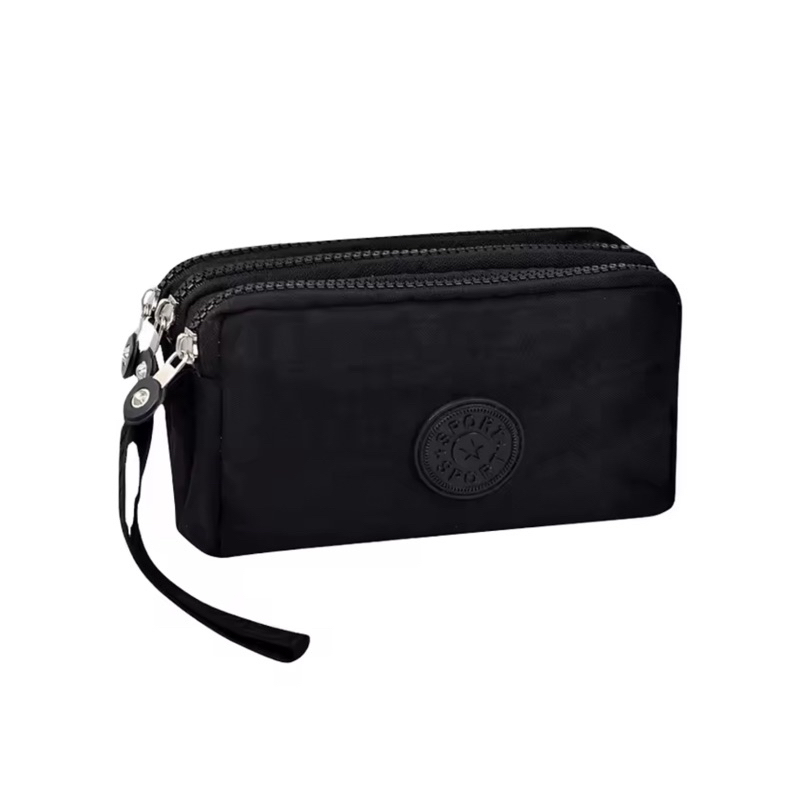 Carteira bolsa de mão preta