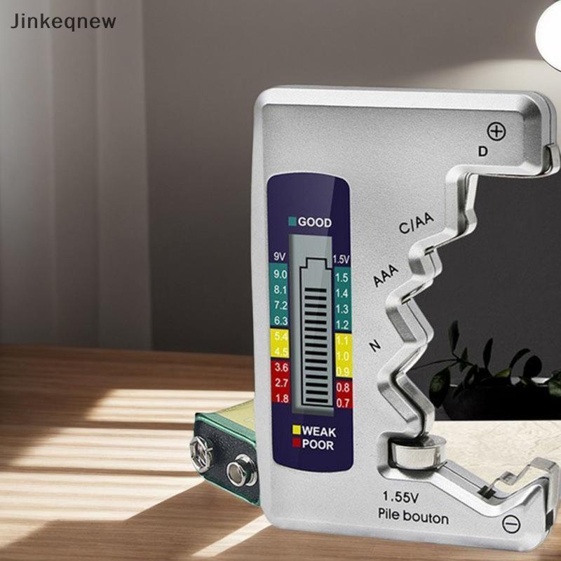 Testador Universal De Capacidade De Bateria JNBR Para Células De Íon-Lítio , AA , AAA , C , D , 9V JIN
