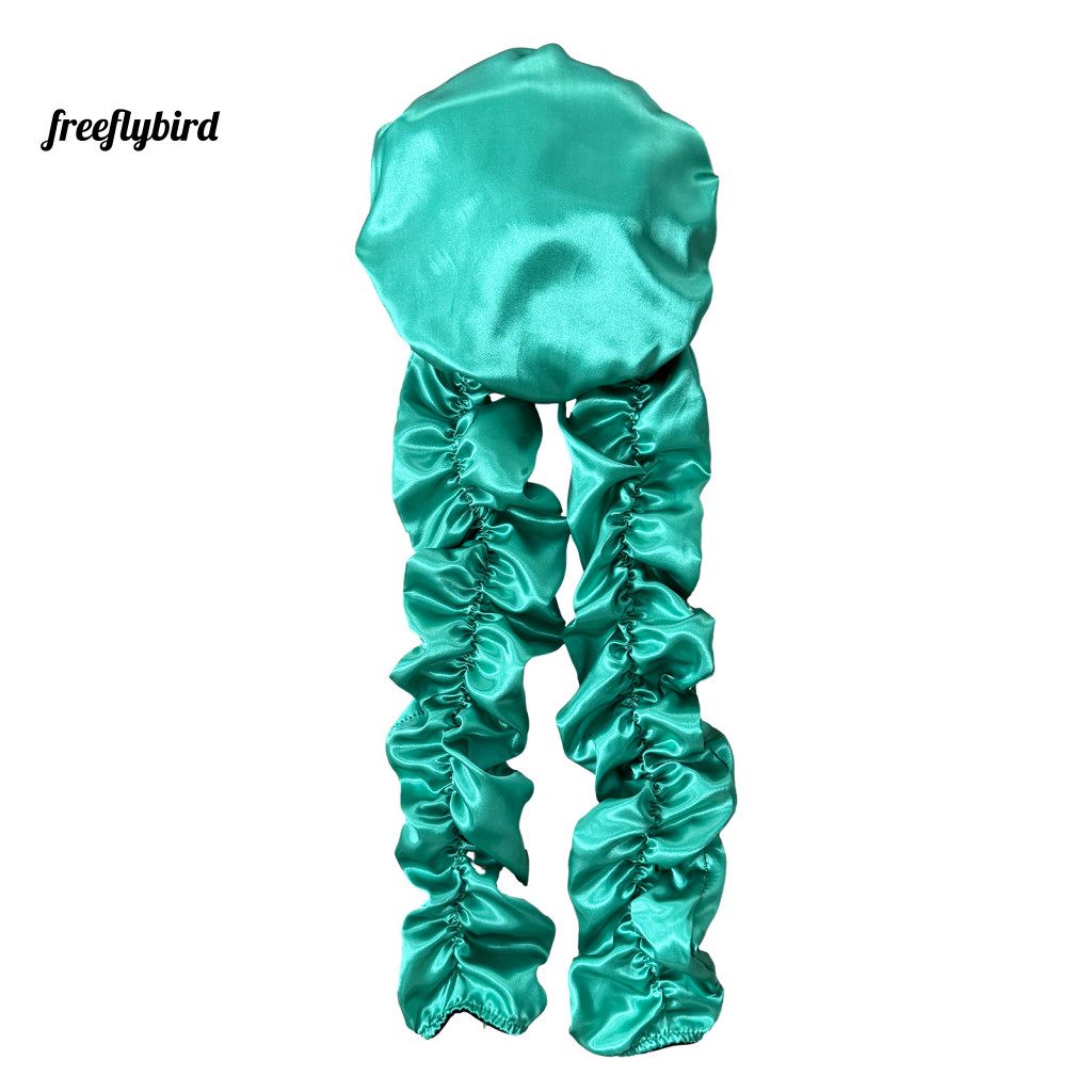 Braided Hair Cap Curling Hat No Heat for Women – Overnight Sleep Curler Bonnet Breathable Soft Roller for Medium to Lo