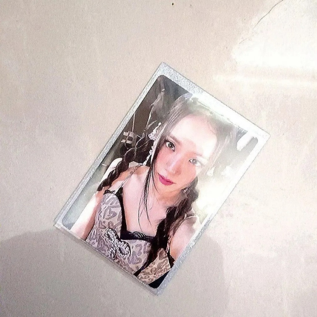 BP BLACKPINK jisoo JISOO Pink Vinyl Album Braided Hair Concept Ver. In Stock Photocard kim jisoo