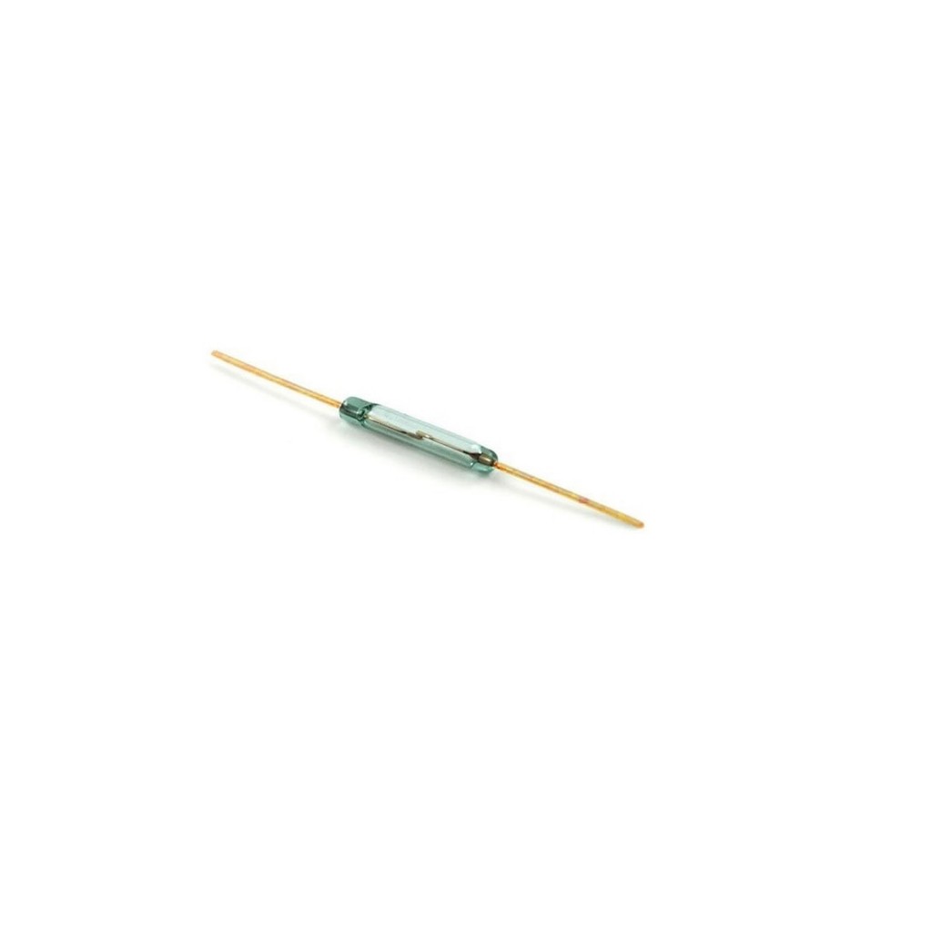 30 Pçs Ampola Reed Switch Dourado  Sensor Magnético