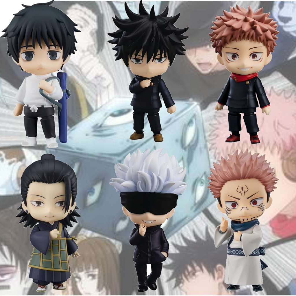 Jujutsu Kaizen Figure Satoru Gojo Action Figure Itadori Decorativo Yuta Boneco Nendoroid Smoking
