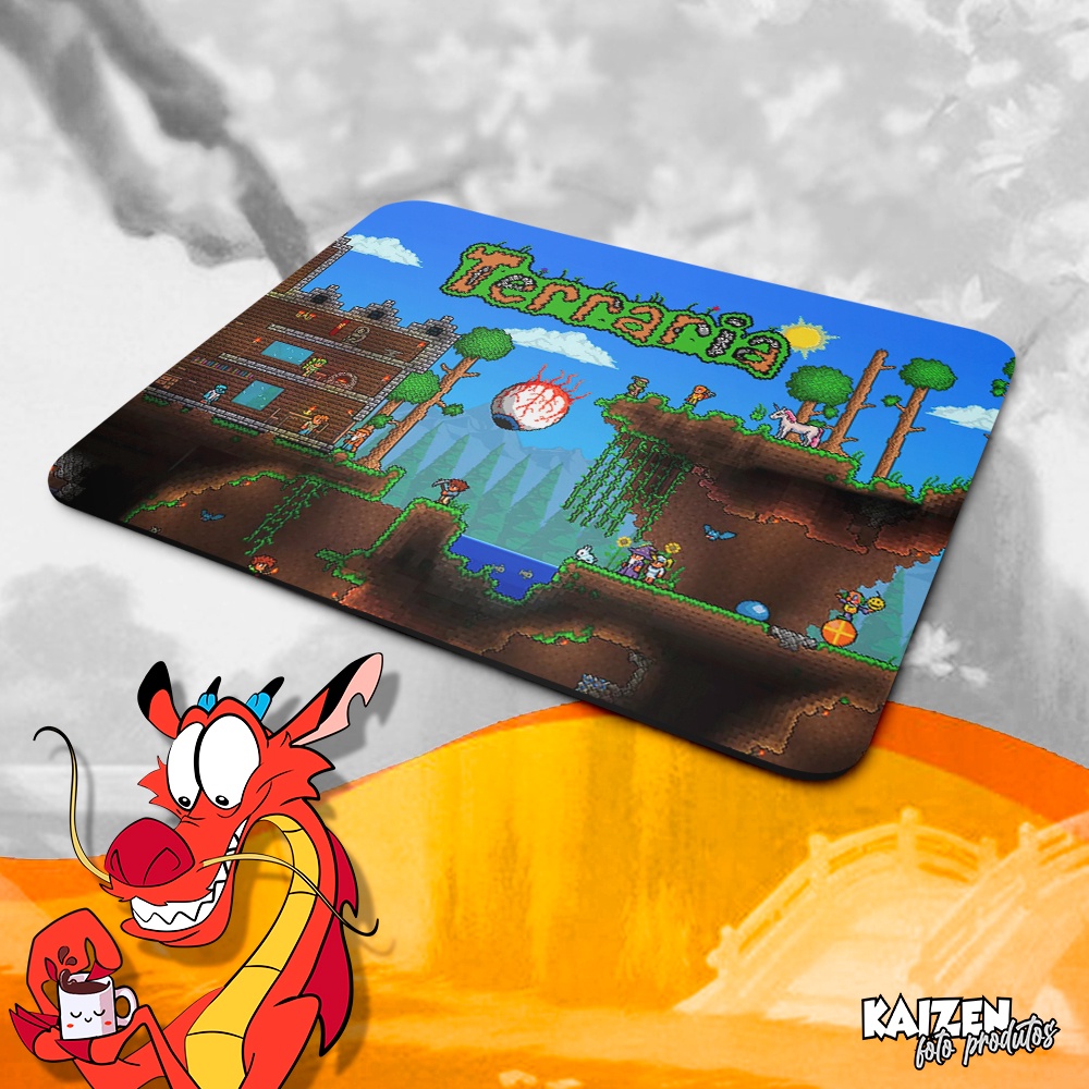 Mousepad Terraria - Mouse Pad RPG Game