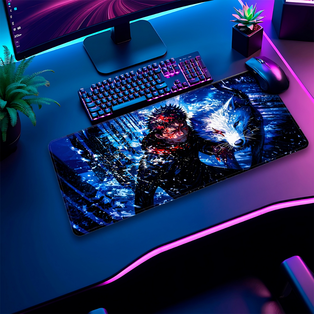 MousePad Game Diversas Estampas Speed Antiderrapante Borda Costurada