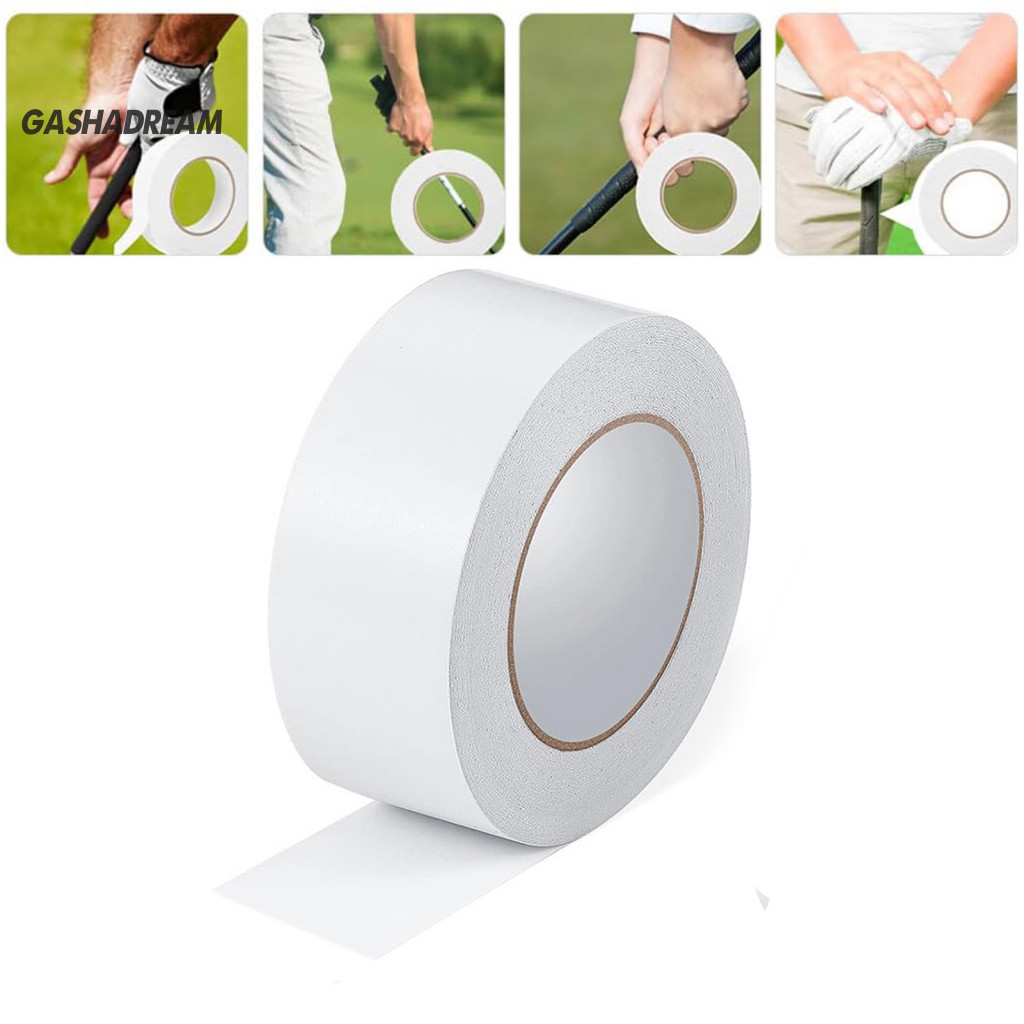 Professional Golf Club Grip Tape Roll 50m Anti-slip Sweat Absorbing Double-sided Overgrip Wrap for Wood Iron Wedge for C