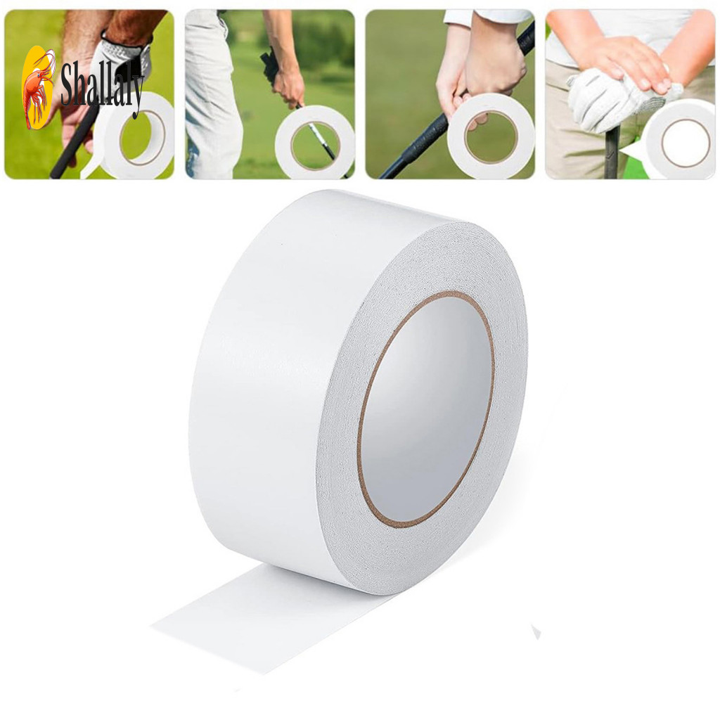 Durable Golf Club Repair Tape Grip Roll 50m Anti-slip Sweat Absorbing Double-sided Overgrip Wrap for Wood Iron Wedge Put