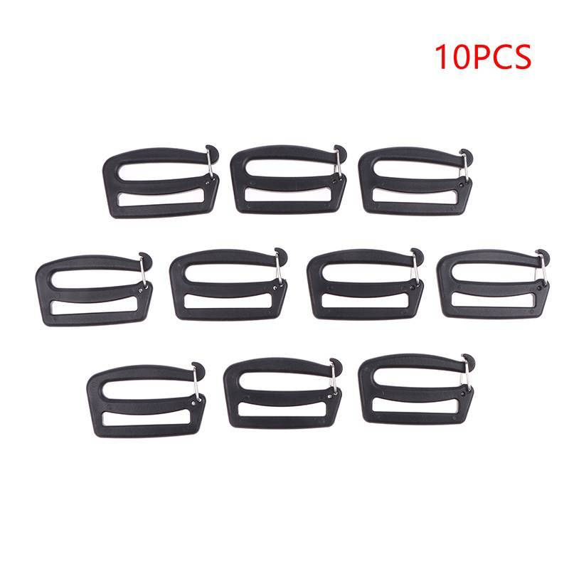 [PEBR] 10 Peças DIY G Gancho Webbing Bules Qui Release 25/38mm Clipes De Bolsa Bapa Para Bagagem Sa Caminhadas Alça Ao A