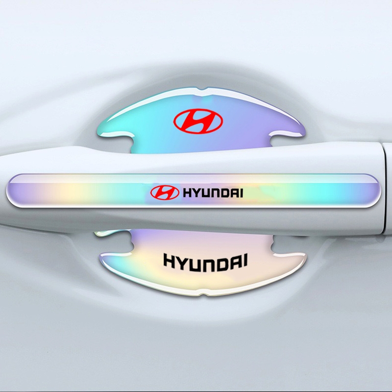 Material Epóxi Universal Auto 3D Anti-Arranhões Maçaneta Da Porta Do Carro Adesivo Para Hyundai IX25 Elantra Acento HB2O