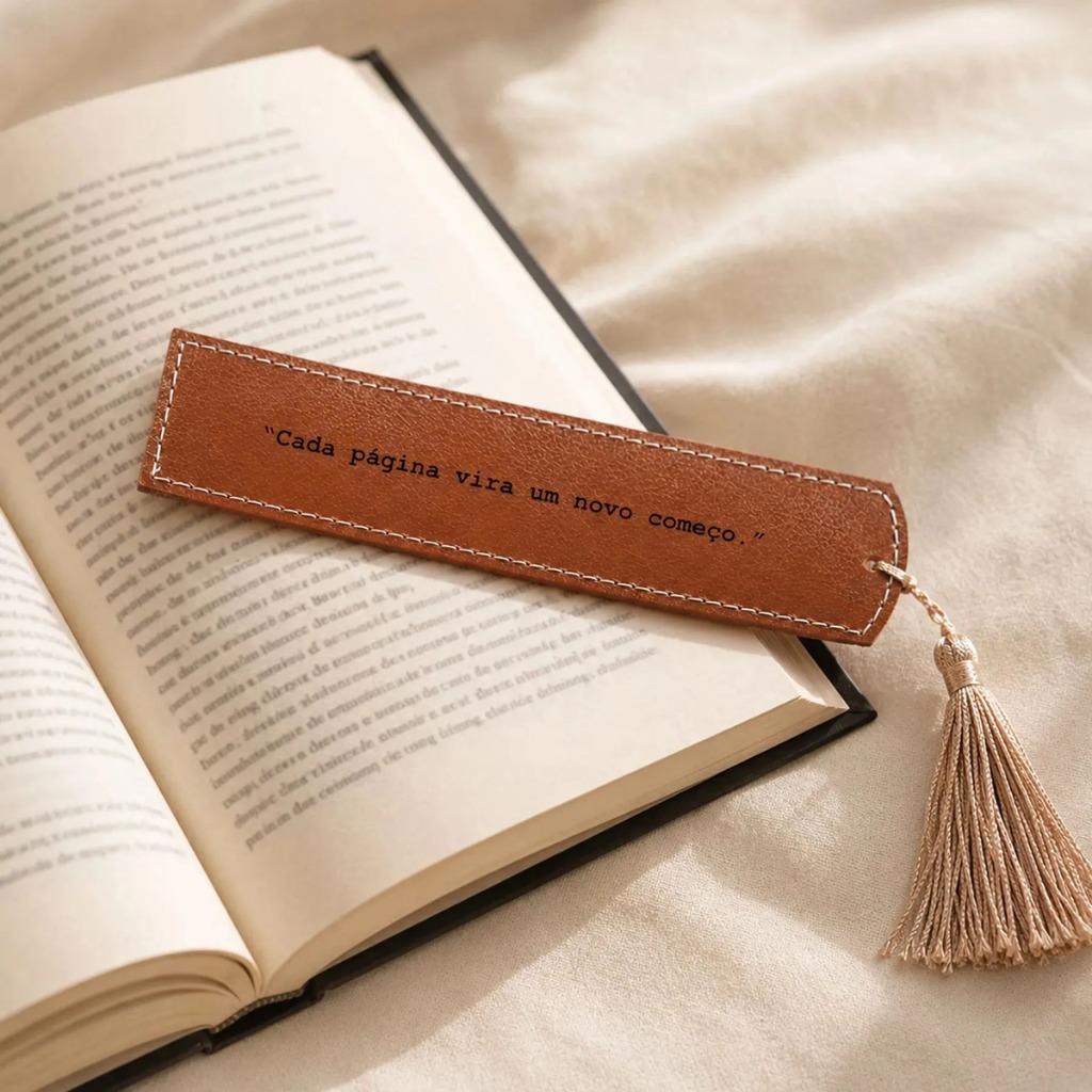 Marcador de Página de Livro ou Agenda com Tassel Personalizável Artlux ML002