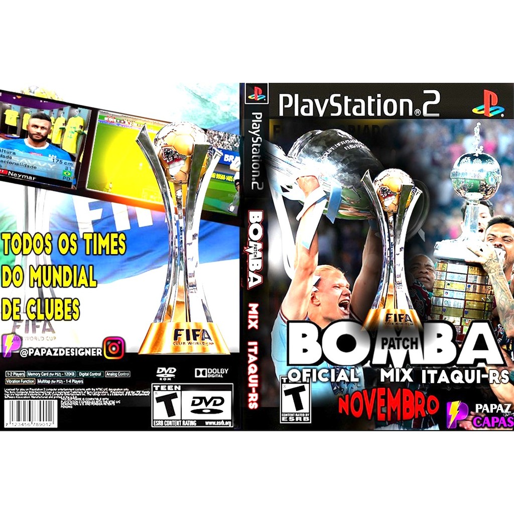 Futebol B. Patch Novembro 2023 - PS2