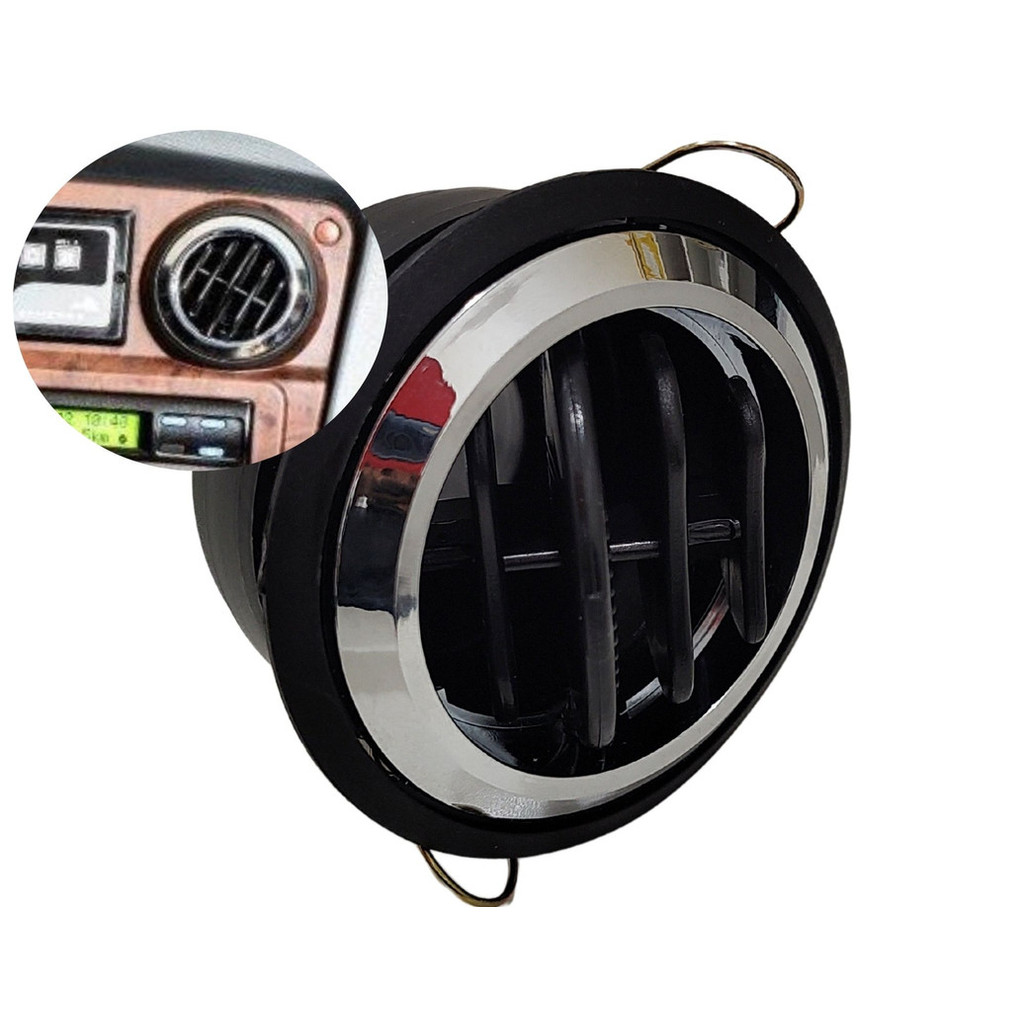 DIFUSOR DE AR C/ ANEL CROMADO ifusor De Ar Cromado Painel Ônibus G7 Volare Fly V8l