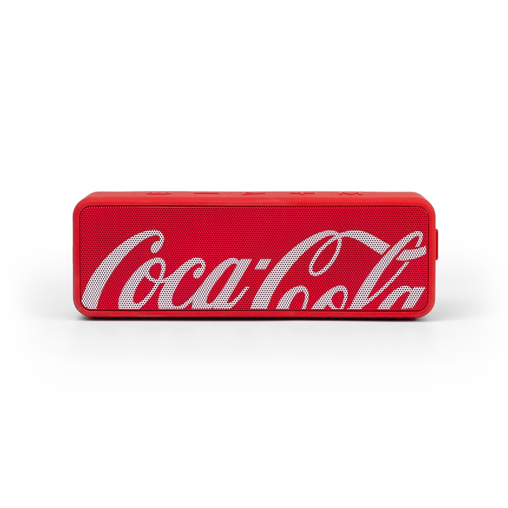 Caixa de Som com Baixos Acentuados, Resistente a Água - Vermelha | Sound Box Coca-Cola
