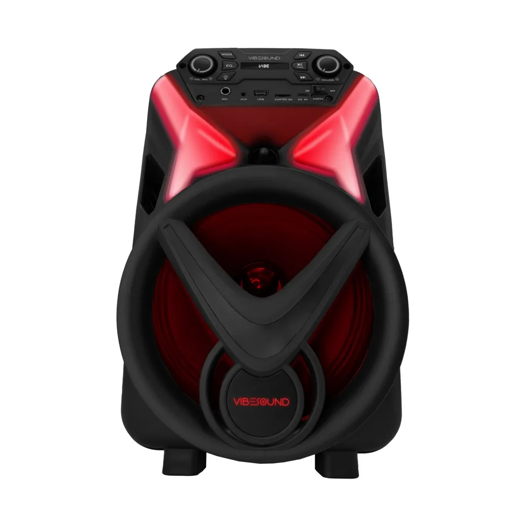 CAIXA DE SOM AMPLIFICADA VIBE SOUND V8 POWER 340W RMS PRETO