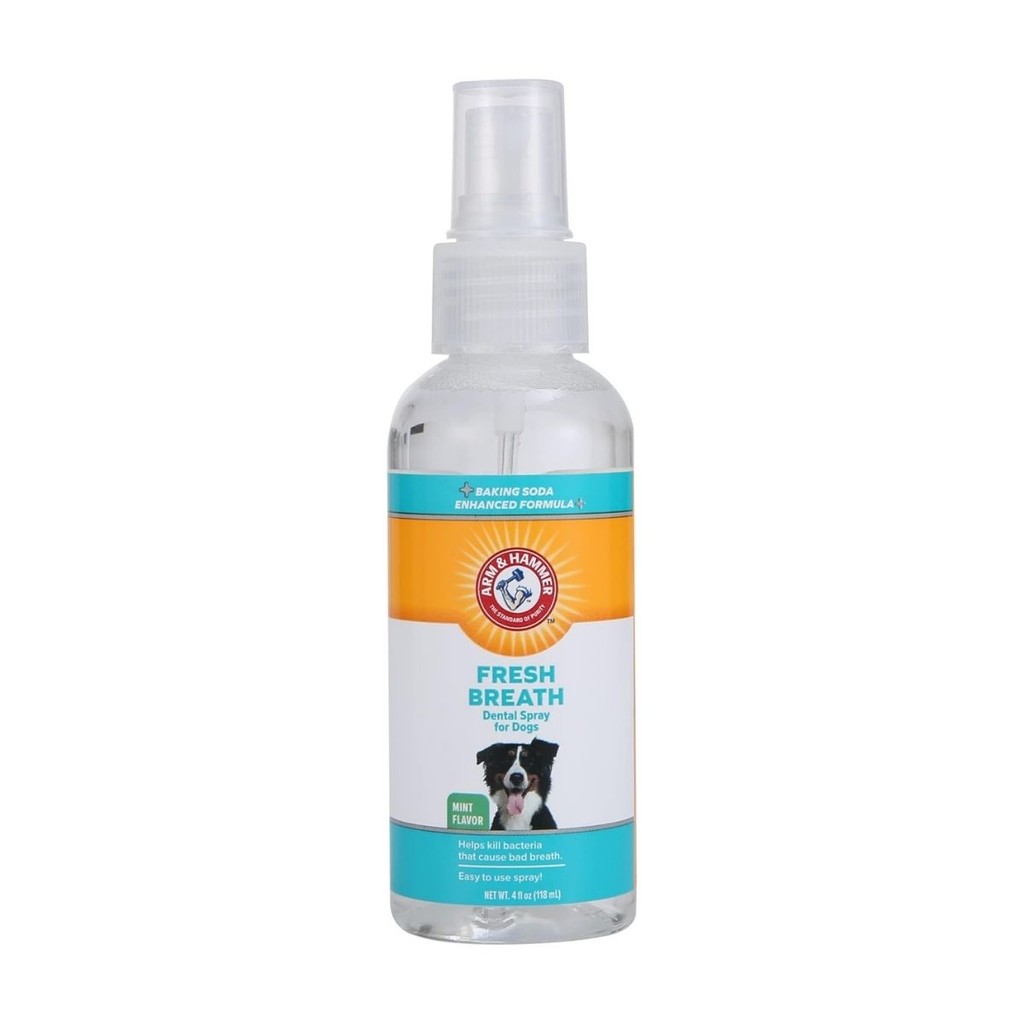 Spray Bucal Fresh Breath Arm & Hammer para Cães - Aroma de Menta 118 ml