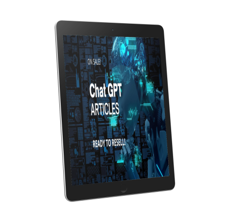 ChatGPT Articles ready to resell! PLR