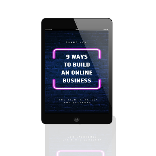 9 Ways to build an Online Business